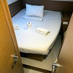 Excess 12 aft cabin with double bed and natural light