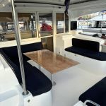 Excess 12 catamaran cockpit with spacious outdoor dining area